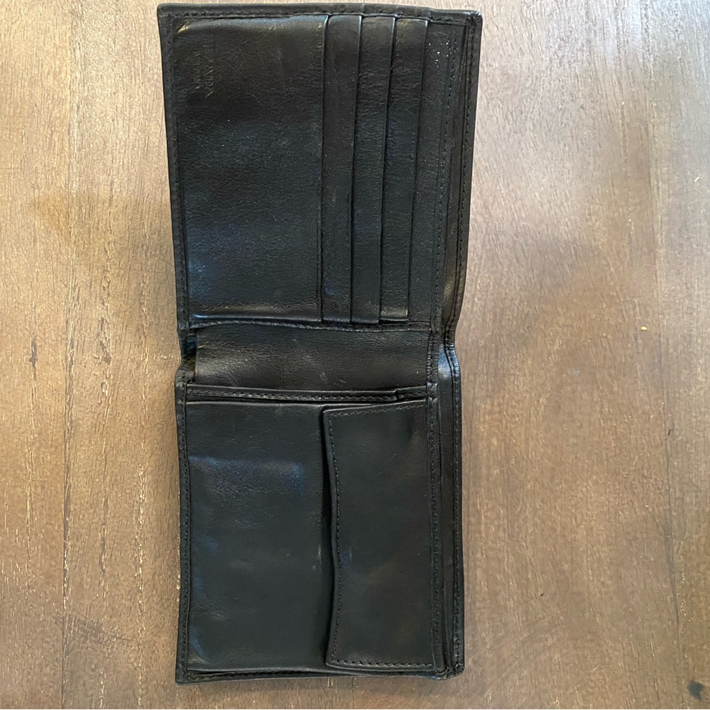 Prada Black Leather Mens Wallet/cardholder - Picture 3 of 7